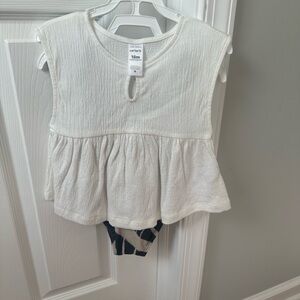 Carter's cover up and swimsuit